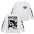 『ソニックフロンティア』 ビッグシルエットロングスリーブTシャツ WHITE【202405再販】