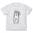 『ハマジ』ハスキー KAWAII Tシャツ / レッド&ホワイト【202405再販】