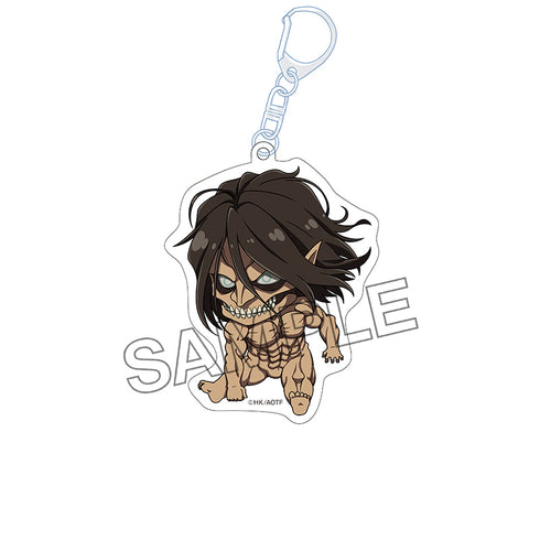 『進撃の巨人 The Final Season』 ぺたん娘アクリルキーホルダー vol.4 エレン巨人