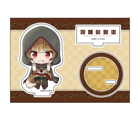 『狼と香辛料 MERCHANT MEETS THE WISE WOLF』 ぺたん娘アクリルフィギュア ホロ3