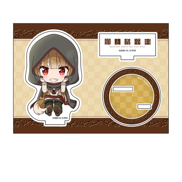 『狼と香辛料 MERCHANT MEETS THE WISE WOLF』 ぺたん娘アクリルフィギュア ホロ3