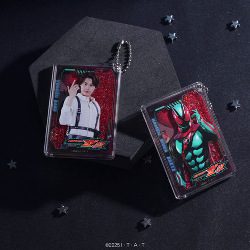 『仮面ライダーゼッツ』ランダムグリッターキーホルダー BOX(全8種)