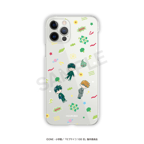 『モブサイコ100 III』全機種対応ハードタイプスマホケース(iPhone12/12Pro)