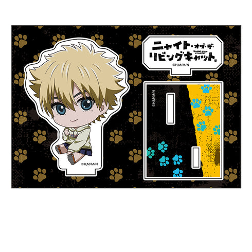 "Night of the Living Cat" Flat-Chested Girl Acrylic Figure: Tsutsumi