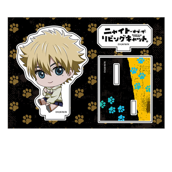 "Night of the Living Cat" Flat-Chested Girl Acrylic Figure: Tsutsumi