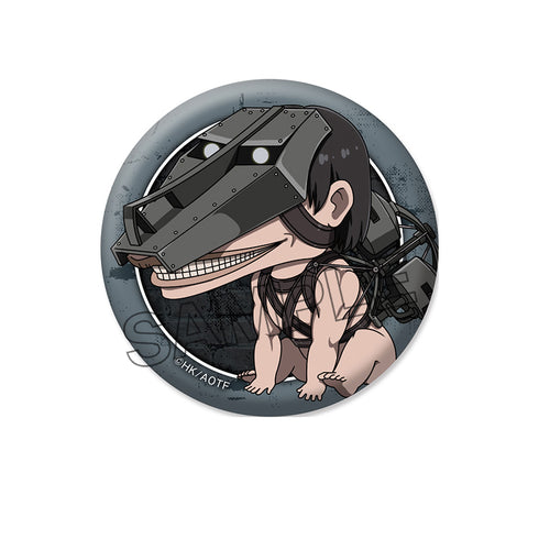 『進撃の巨人 The Final Season』 ぺたん娘トレーディング缶バッジ vol.4 8個入りBOX (全8種)