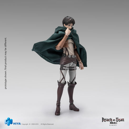 『進撃の巨人』HIYA Exquisite Basicシリーズ エレン・イェーガー 1/12スケール アクションフィギュア
