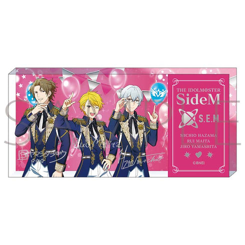 『アイドルマスター SideM』アクリルチケットブロック/S.E.M Mフェス2024