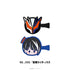 『仮面ライダーゼッツ』ラバーヘアクリップ 02.ノクス/仮面ライダーノクス