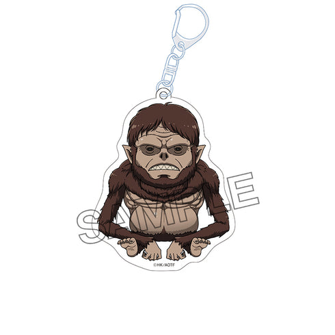 『進撃の巨人 The Final Season』 ぺたん娘アクリルキーホルダー vol.4 獣の巨人