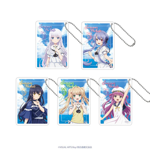 『Summer Pockets』トレーディング グリッターキーホルダーBOX(全5種)【202508再販】