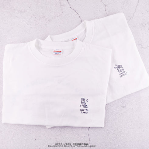 『呪術廻戦 懐玉・玉折×サンリオキャラクターズ』Tシャツ03.家入硝子・ハンギョドン