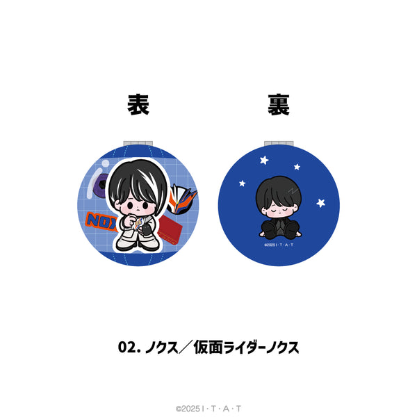 『仮面ライダーゼッツ』コンパクトミラー 02.ノクス/仮面ライダーノクス