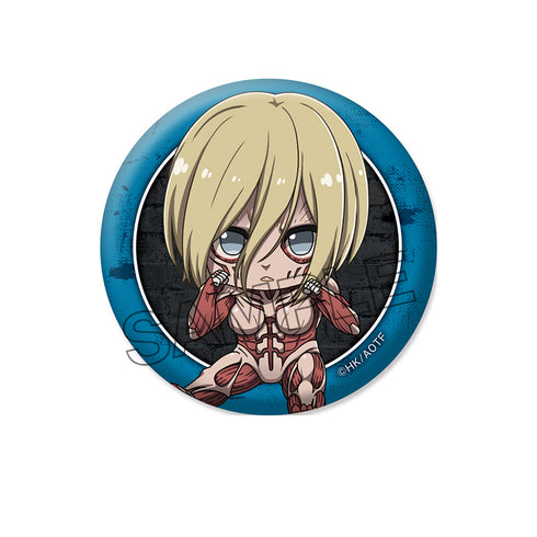 『進撃の巨人 The Final Season』 ぺたん娘トレーディング缶バッジ vol.4 8個入りBOX (全8種)