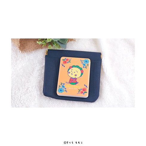 『COJI-COJI Flower Break Time』イージーオープンスリムポーチ Flower Break Time 02.コジコジ&次郎