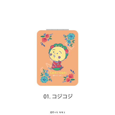 『COJI-COJI Flower Break Time』コンパクトミラー Flower Break Time 01.コジコジ