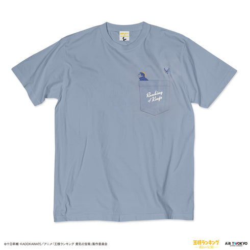『王様ランキング 勇気の宝箱』キャラクターポケットTシャツ4(ボッジとピッピ)