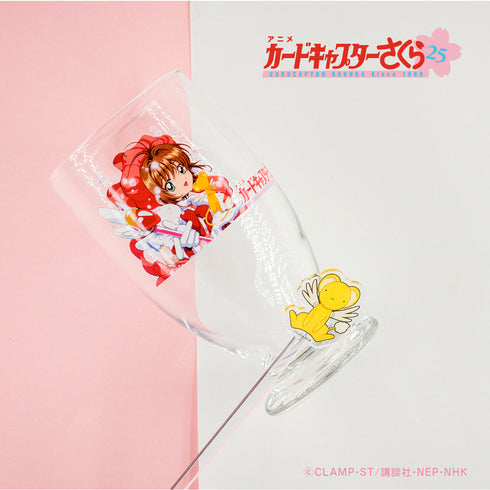 『カードキャプターさくら 25周年』台付きグラス&アクリルマドラーセット