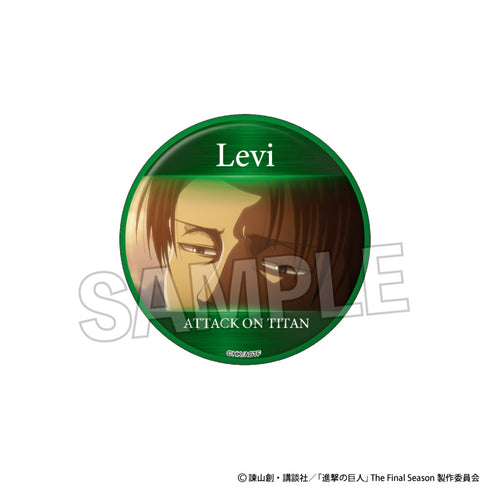『進撃の巨人』缶バッジ~アイズコレクション~ リヴァイ