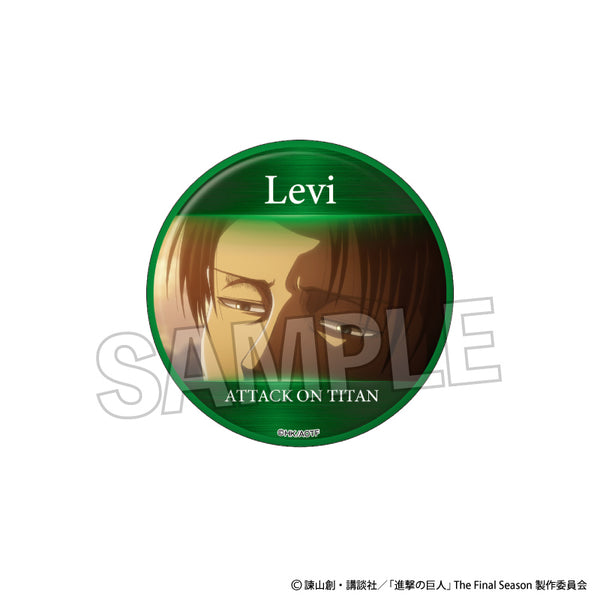 『進撃の巨人』缶バッジ~アイズコレクション~ リヴァイ