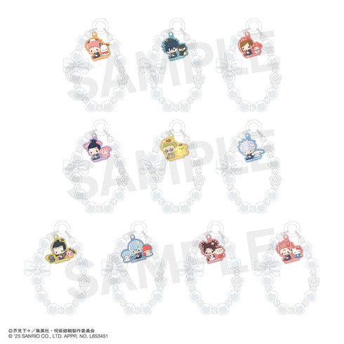 『呪術廻戦 ×サンリオキャラクターズ』ビーズストラップ(ランダム) BOX(全10種)