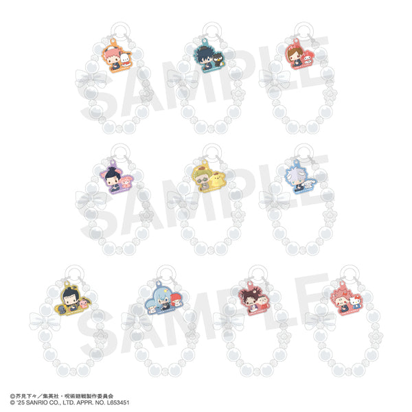 『呪術廻戦 ×サンリオキャラクターズ』ビーズストラップ(ランダム) BOX(全10種)