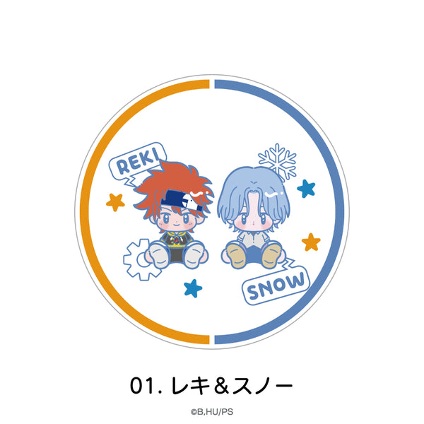 『オリジナルSK∞ エスケーエイト』アクリルコースター 01.レキ&スノー