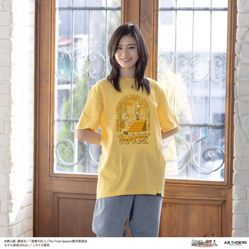 『進撃の巨人』TVアニメ 第11弾 シーンイラストTシャツ 4(アルミン&アニ)