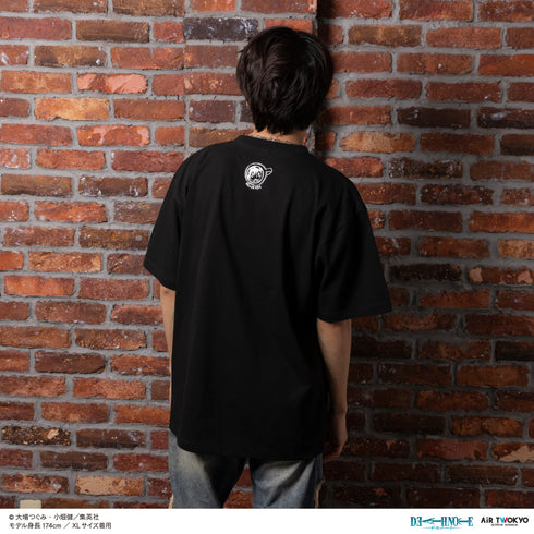 『DEATH NOTE』第1弾 シーンイラストTシャツ 2(L)ブラック