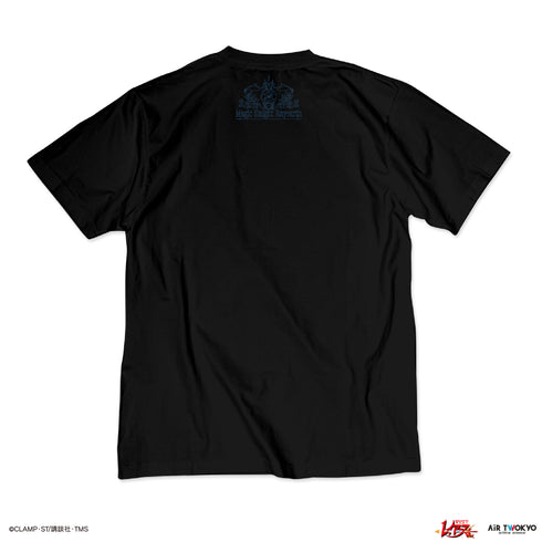 『魔法騎士レイアース』第2弾 デコラティブTシャツ 2(龍咲海&クレフ)ブラック