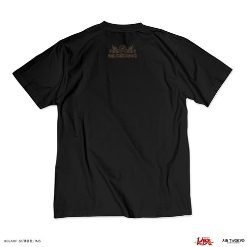 『魔法騎士レイアース』第1弾 デコラティブTシャツ(龍咲海) ブラック