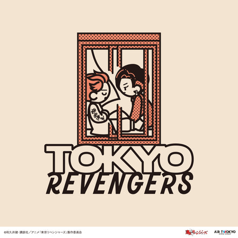 『東京リベンジャーズ』天竺編シーンイラストTシャツ4(イヌピー&ココ)