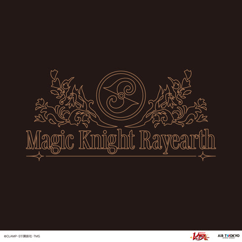 『魔法騎士レイアース』第1弾 デコラティブTシャツ(龍咲海) ブラック