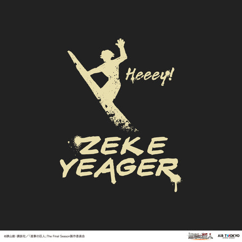 『進撃の巨人』The Final Season ウォールアート第2弾 Tシャツ(ジーク)