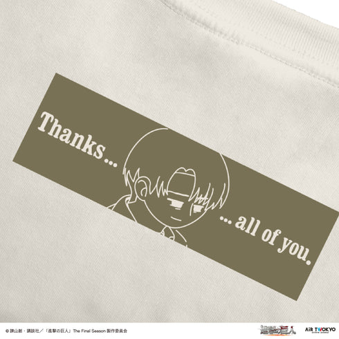 『進撃の巨人』TVアニメ シーンイラストTシャツ 4(私は女王様だぞ!)