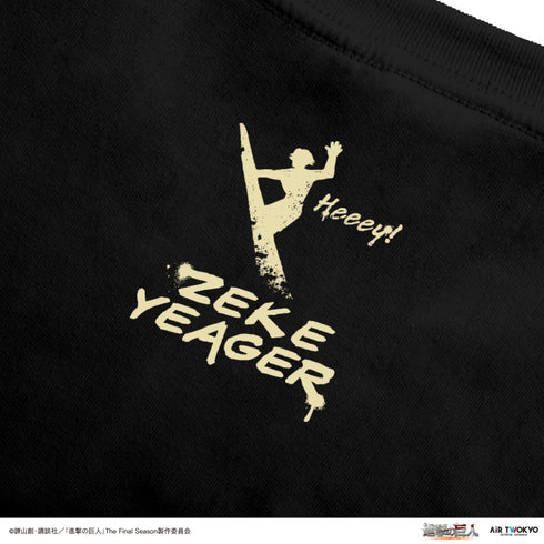 『進撃の巨人』The Final Season ウォールアート第2弾 Tシャツ(ジーク)