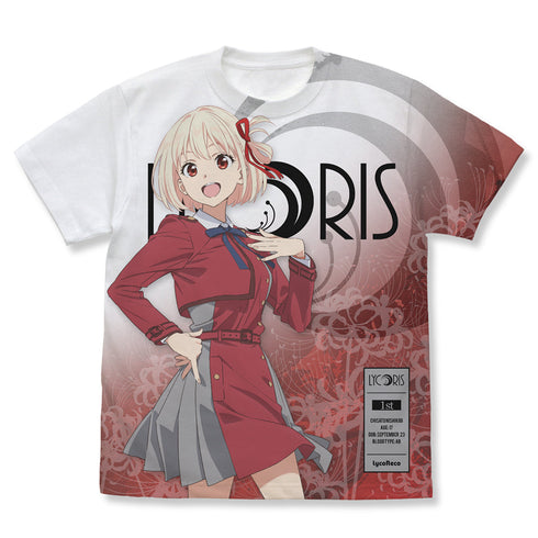 『リコリス・リコイル』錦木千束 フルグラフィックTシャツ【202406再販】