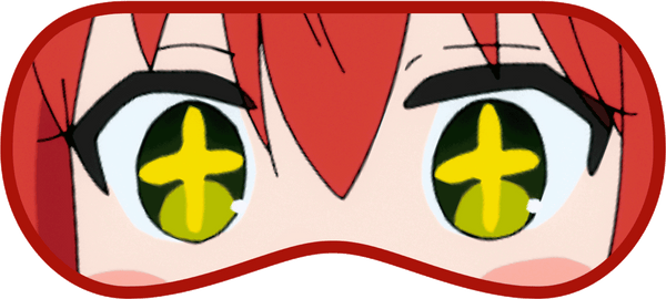 『ぼっち・ざ・ろっく!』崩壊顔アイマスク/喜多郁代