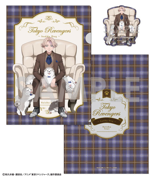 『東京リベンジャーズ』クリアファイル&ダイカットステッカーセット ~buddy Dog~ 5.乾青宗