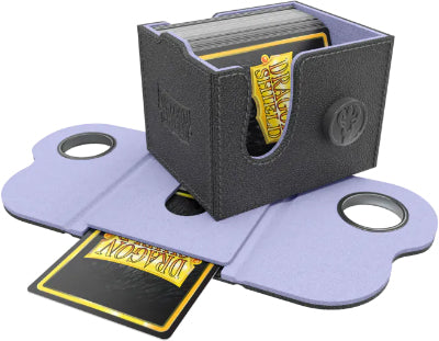 "Dragon Shield" AT-40820 Dragon Box 100+ - Black & Lilac