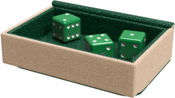 "Dragon Shield" AT-40829 Dragon Tray - Green & Sand