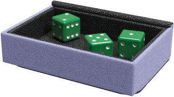 "Dragon Shield" AT-40832 Dragon Tray - Black & Lilac