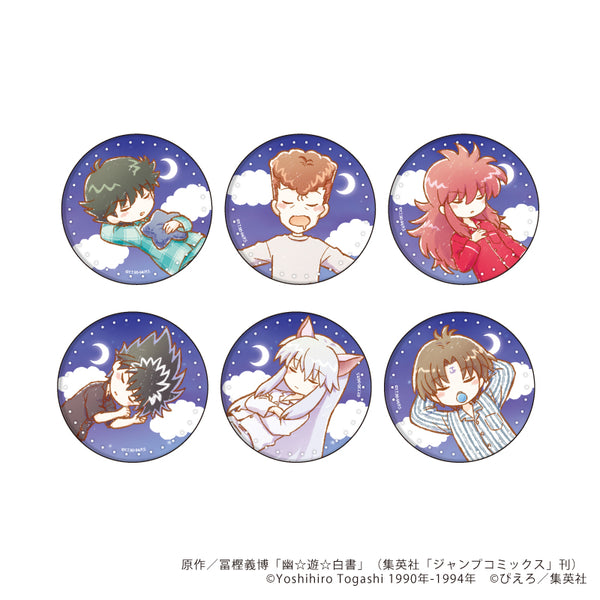 『幽☆遊☆白書』缶バッジ 24/夢ごこちver. ブラインド(全6種)(グラフアートイラスト)