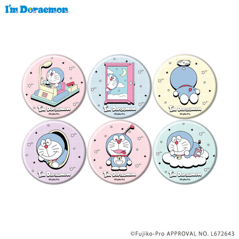 『I'm Doraemon』缶バッジ04/vol.04コンプリートセット(全6種)
