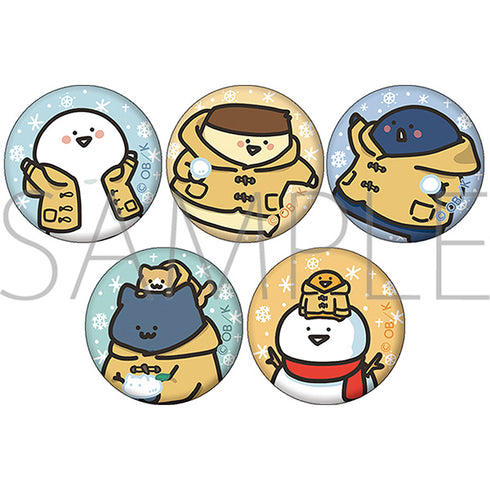 『お文具といっしょ』ミニキャラバッジコレクション/冬のぬくぬくおでかけ BOX