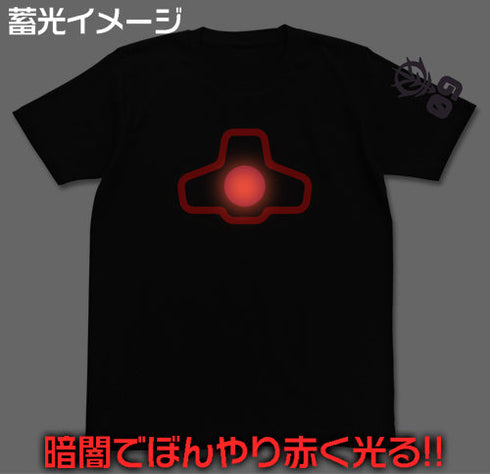 『機動戦士ガンダム』ドムモノアイ蓄光Tシャツ BLACK【202405再販】