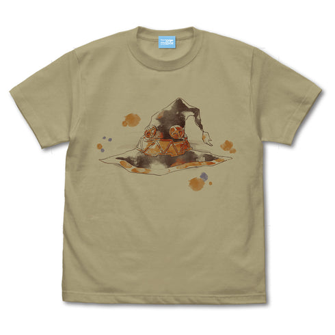 『この素晴らしい世界に爆焔を!』めぐみんの帽子 Tシャツ SAND KHAKI