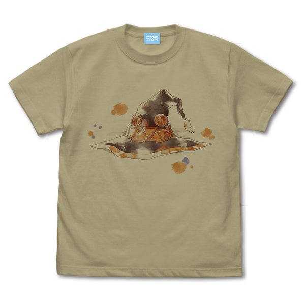 『この素晴らしい世界に爆焔を!』めぐみんの帽子 Tシャツ SAND KHAKI
