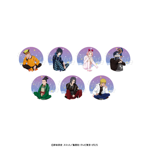 『NARUTO-ナルト- 疾風伝』トレーディング缶バッジ 描き下ろしパジャマver. BOX(全14種)
