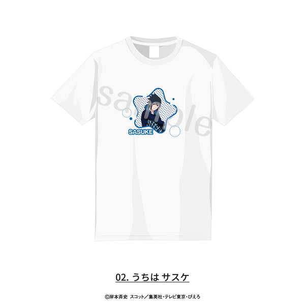 『NARUTO-ナルト- 疾風伝』Tシャツ 描き下ろしパジャマver. 02.うちはサスケ